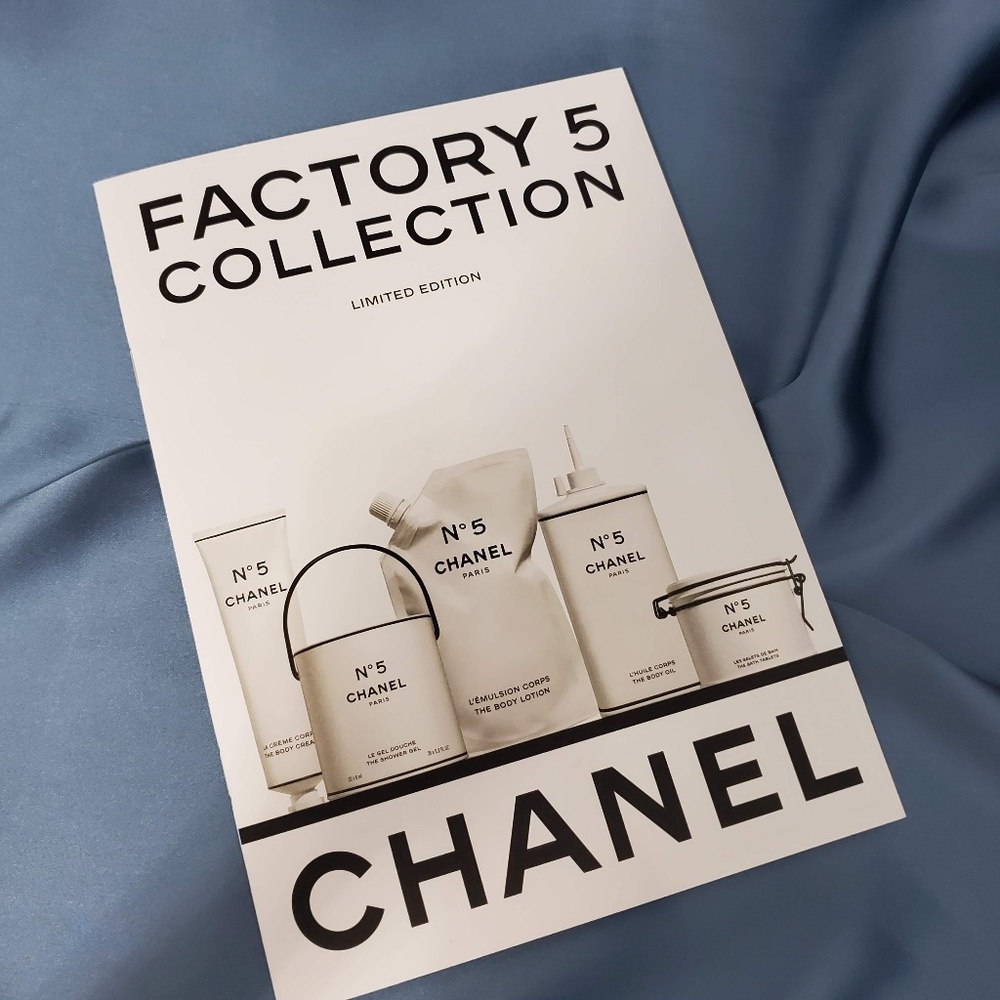 CHANEL factory 5 BOOKLET coloring book catalogue